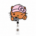 Hello Kitty - peace sign & iPhone