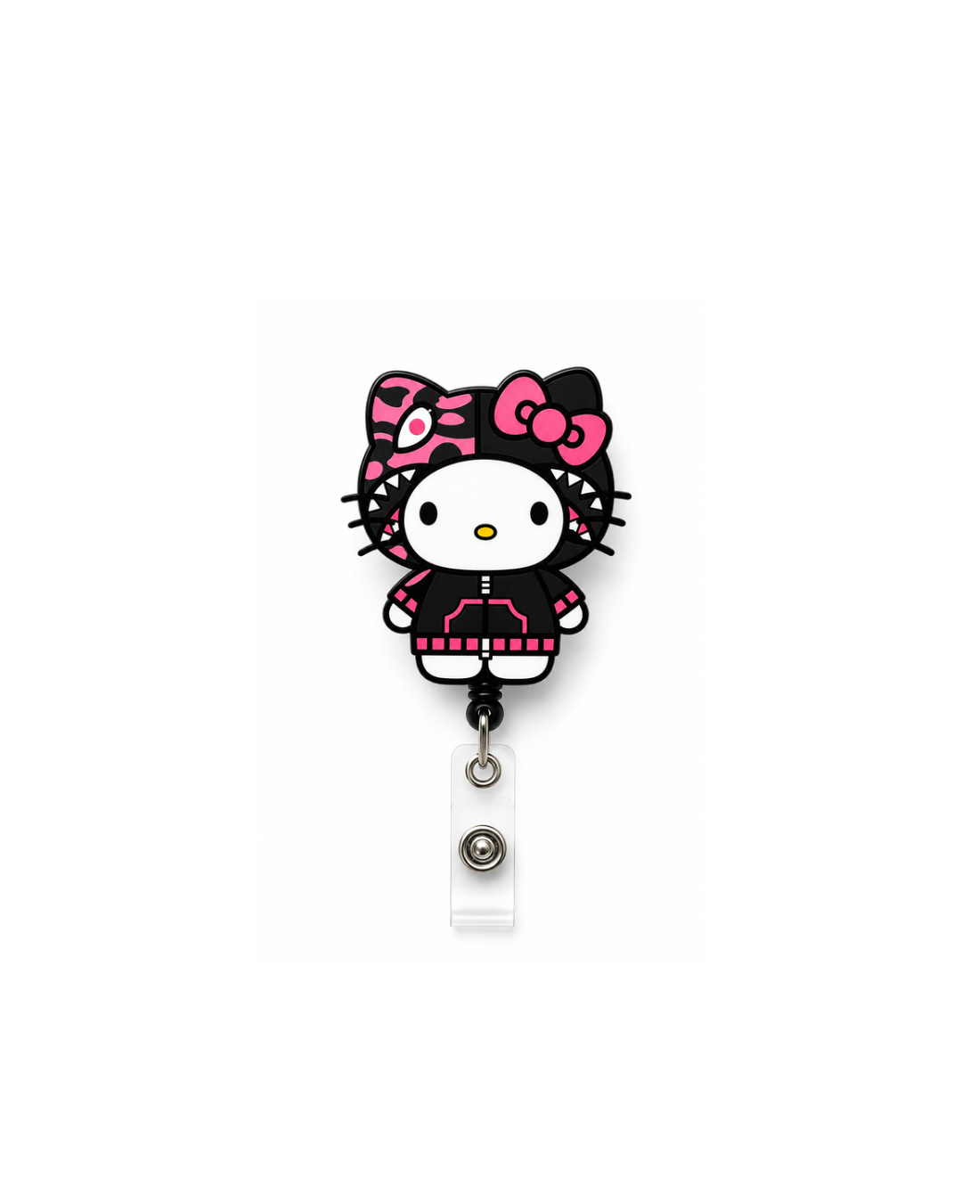 Hello Kitty - Bape Hoodie Black/Pink