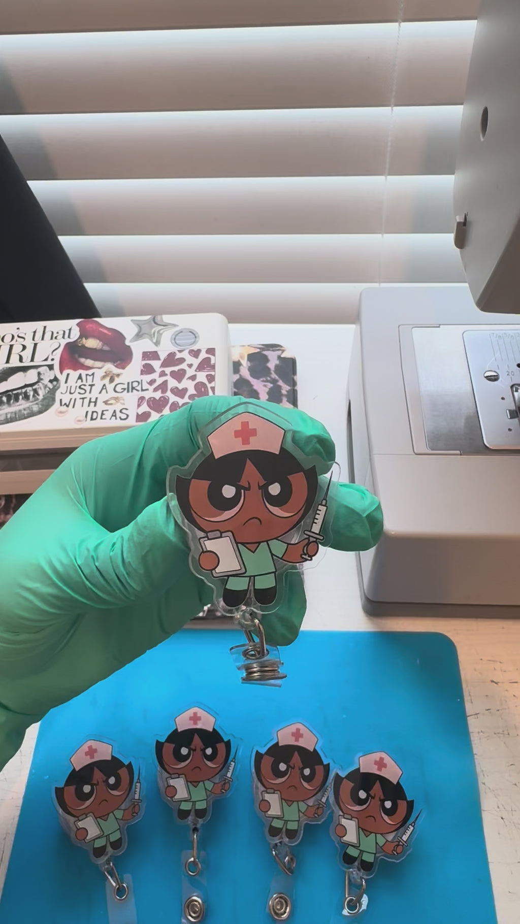 Power Puff Girl - needle